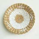 Axyaa Nordic Rattan Wall Plate Decor - INS Style Wall Decoration