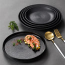 Axyaa Melamine Dinner Plate Set | Imitation Porcelain | Restaurant Tableware