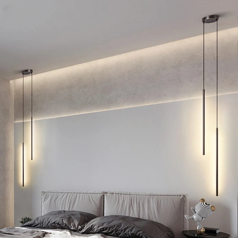 Axyaa Modern LED Pendant Light for Home Living Spaces