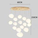 Axyaa Modern LED Pendant Light Chandeliers for Living Room and Dining Room