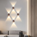 Axyaa Modern Waterproof Wall Light for Living Room, Bedroom, Corridor - Dimmable Background Wall Lamp