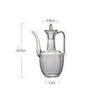 Axya Glass Teapot: Heat-resistant Container for Chinese Kongfu Tea