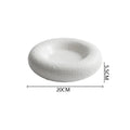 Axyaa Ceramic Dinner Plate Set - Irregular Texture, Thick Soup Plate, Special Tableware