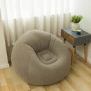 Axyaa Inflatable Sofa Chair: Comfortable PVC Lounger Seat for Living Room