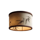 Axyaa Bamboo Leaf Ink Pendant Lights for Bedroom, Tea Room, and Study