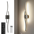 Axyaa Luxury Minimalist Wireless Wall Light, Rechargeable Sconce for Living Room & Bedroom