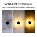 Axyaa Marble LED Wall Lamp | Modern Home Interior Lighting