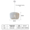 Axyaa Wabi Sabi Square Pendant Light for Restaurant Homestay Living Room