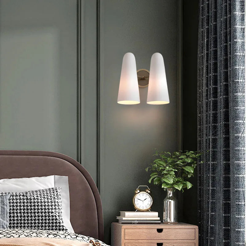 Axyaa Luxury Copper Wall Lamp for Bedroom, Living Room, and Bathroom