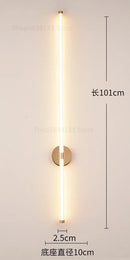 Axyaa Modern LED Wall Light for Simple Living Room Decor & Bedroom Lighting