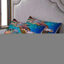 Axyaa Sea Turtle Comforter Set: Ocean Themed Bedding Collection for Teens Boys And Girls