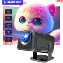 Axyaa Smart 4K Wifi6 Projector 1080P 390ANSI BT5.0 Home Cinema Upgrated HY300