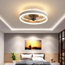 Axyaa Modern LED Ceiling Fan Light with Remote Control for Home Decor