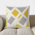Axyaa Geometric Pattern Pillow Cover for Sofa, Bedroom, Car - Modern Decor