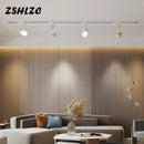Axyaa 100-120cm LED Chandelier Track Light for Living Dining Kitchen Corridor Lighting