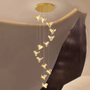 Axyaa Modern LED Pendant Chandeliers for Living and Dining Rooms