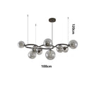 Nordic Minimalist Magic Bean Pendant Lamp for Living Room by Axyaa