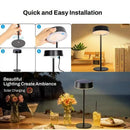 Axyaa Solar LED Desk Lamp: Dimmable, Waterproof, Rechargeable for Garden, Terrace, Camping