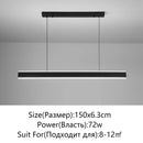 Axyaa Minimalist LED Chandelier for Home Villa Living Room Lighting