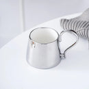 Axyaa Electroplated Ceramic Coffee Cup - Nordic Light Luxury, Personalized Gift Mug