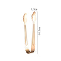 Axyaa Stainless Steel Wing Mini Ice Tongs Kitchen Snack Clip