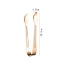 Axyaa Stainless Steel Wing Mini Ice Tongs Kitchen Snack Clip
