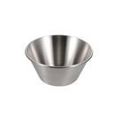 Axyaa Stainless Steel Seasoning Plate Round Salad Ketchup Saucer Dipping Cups