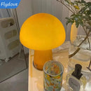 Axyaa LED Mushroom Night Light Trichromatic Dimming Eye Protection Atmosphere Decor