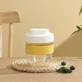 Axyaa Breakfast Oatmeal Cereal Cup Portable Yogurt Salad Spoon Container