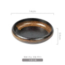Axyaa 6inch Ceramic Plate Korean Kimchi Salad Dish Single Plate Bowl