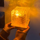 Axya Water Ripple Cube Colorful Night Light
