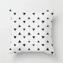 Axyaa Geometric Heart Stripe Dot Pillow Case for Home Decor