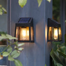 Axyaa Solar Wall Light: Waterproof Outdoor Luminous Lamp for Yard Decoration