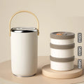 Axyaa Stainless Steel Thermal Bentos Lunch Box - Vacuum Insulated for Outdoor & Office