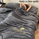 Axyaa Soft Embroidered Craft Quilt for All Seasons