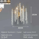 Axyaa Crystal Branch Luxury Wall Lamp