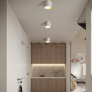 Axyaa Beige Stone LED Downlight for Home Decor - Japan-Inspired Ceiling Light