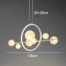 Axyaa Nordic Dining Room Pendant Light Chandelier for Indoor Living Room Lighting