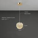Axyaa Crystal Chandelier: Luxury, Romantic Ceiling Lamp for Living Room & Bedroom