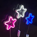 Axyaa Star Neon Car Window Lights: Glow Atmosphere & Party Supplies