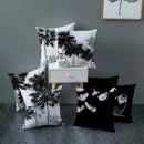 Axyaa Black and White Nordic Style Car Pillowcase Sofa Pillow Cover