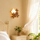 Axyaa Block Bedroom Wall Lamp 2026: Creative Living Room Foyer Lighting