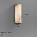 Axyaa Spanish Marble Wall Lamp for Bedroom Study Luxury Wall Lamp