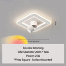 Axyaa Sunset LED Ceiling Light: Modern Minimalist Line Lamps for Indoor Decor