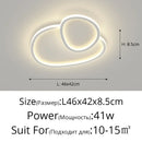 Axyaa Nordic LED Ceiling Chandelier for Home Decor Lighting