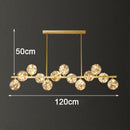Axyaa Modern LED Chandeliers for Living and Dining Room Lighting