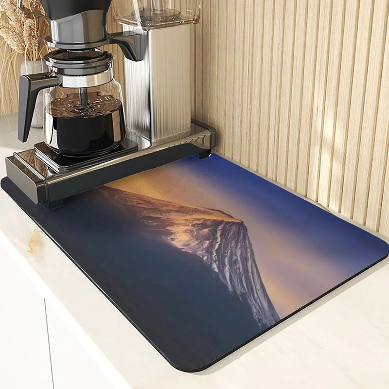 Axyaa Fujiyama Sakura Coasters Mats & Placemats: Plant Style Kitchen Table Mat
