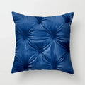 Blue Pattern Cushion Cover 45*45cm Pillowcase for Bedroom Sofa Home Decor by Axyaa