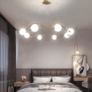 Axyaa Nordic Ring Chandelier Bubble Lamp LED Pendant Light for Living Room & Bedroom
