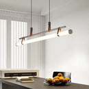 Axyaa Leather Strip Pendant Lights for Dining Room, Study Room, and Hotel Front Desk